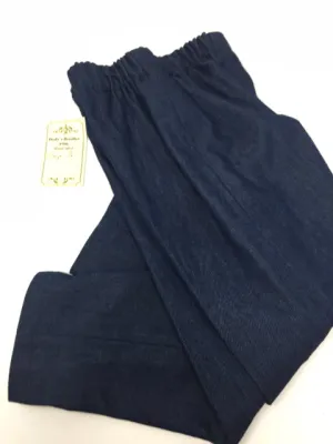 3 Y Denim Blue Lined Pants