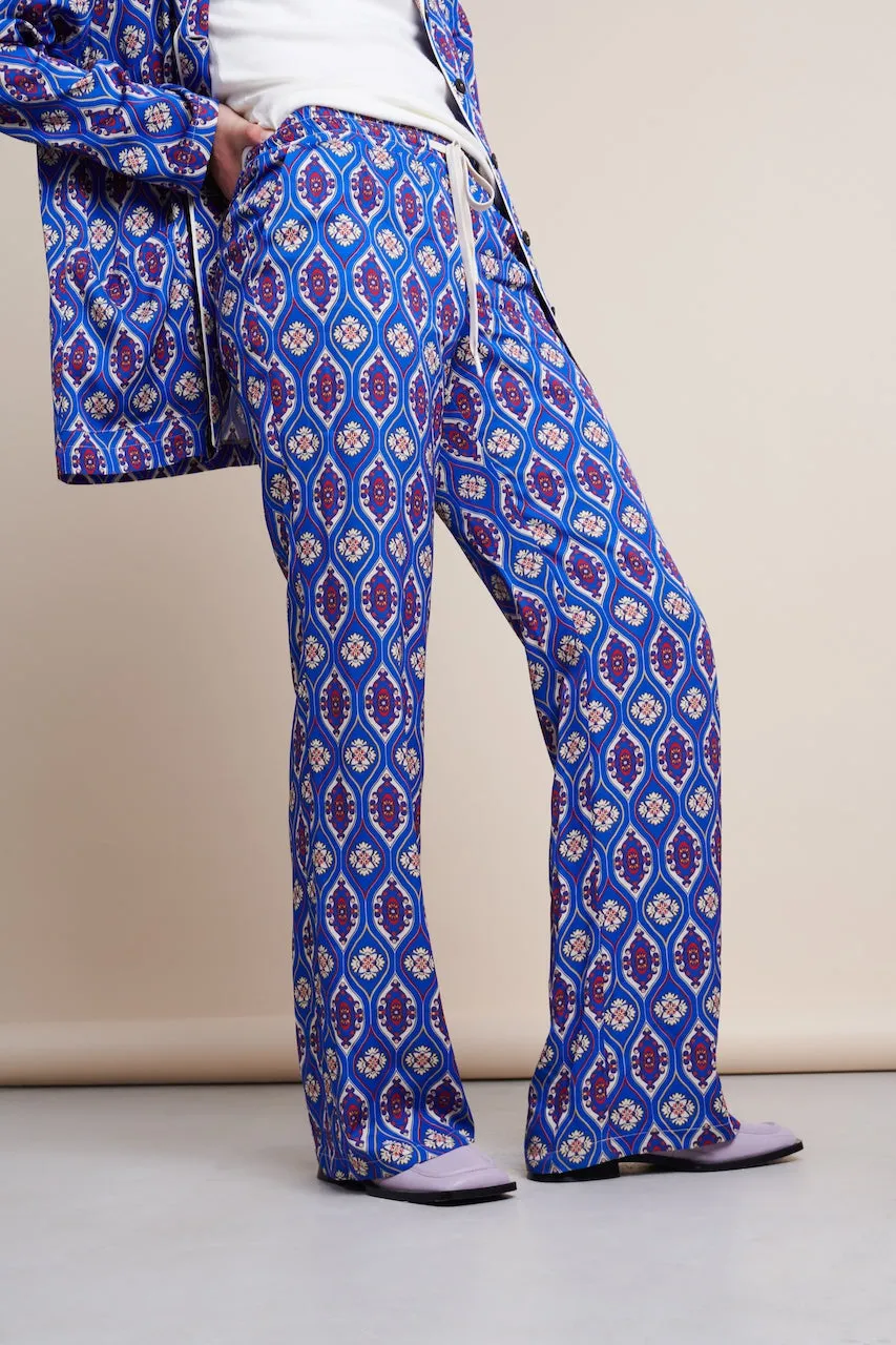 Carola Pants Eco Viscose | Blue