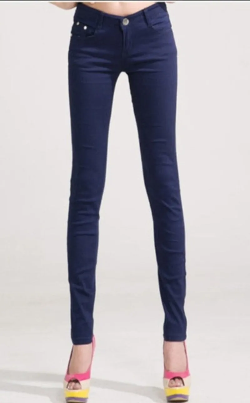 Casual Pants Slim Stretch Jeans