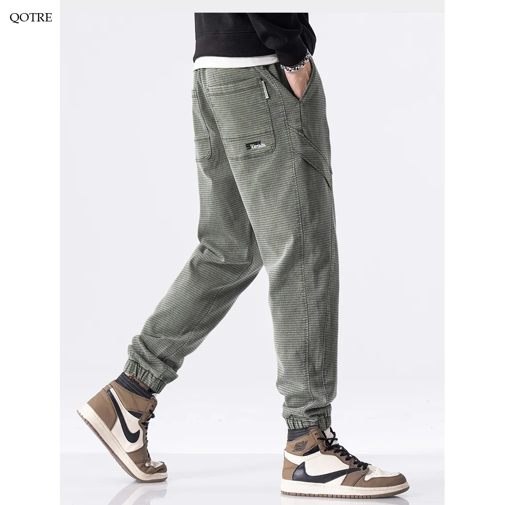 Casual Slant Pocket Tapered Pants