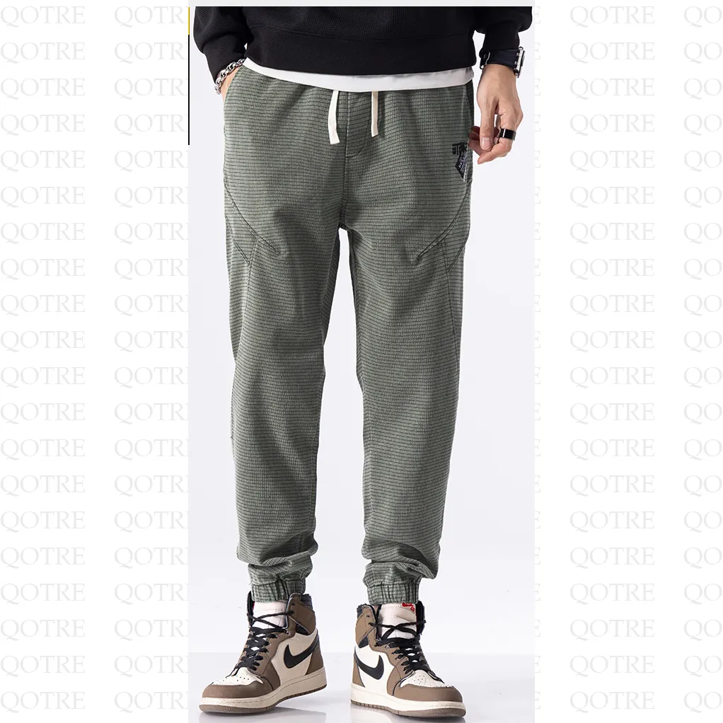 Casual Slant Pocket Tapered Pants