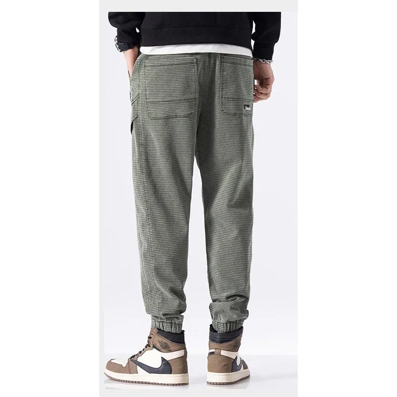 Casual Slant Pocket Tapered Pants