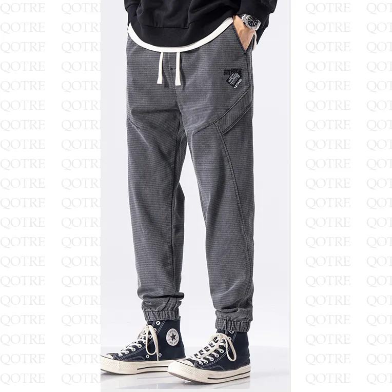 Casual Slant Pocket Tapered Pants