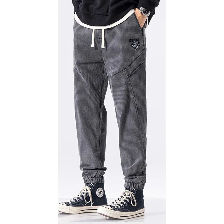 Casual Slant Pocket Tapered Pants