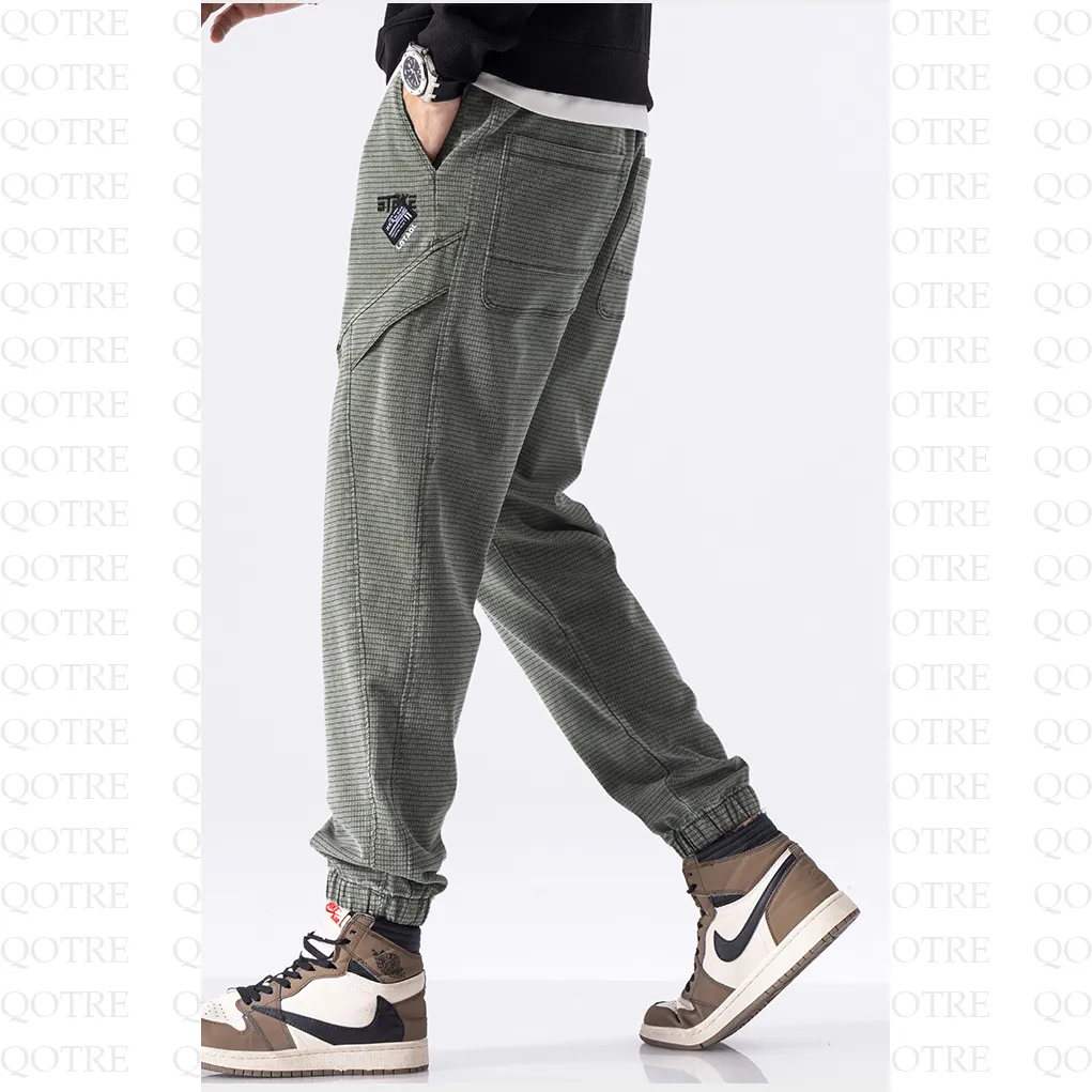 Casual Slant Pocket Tapered Pants