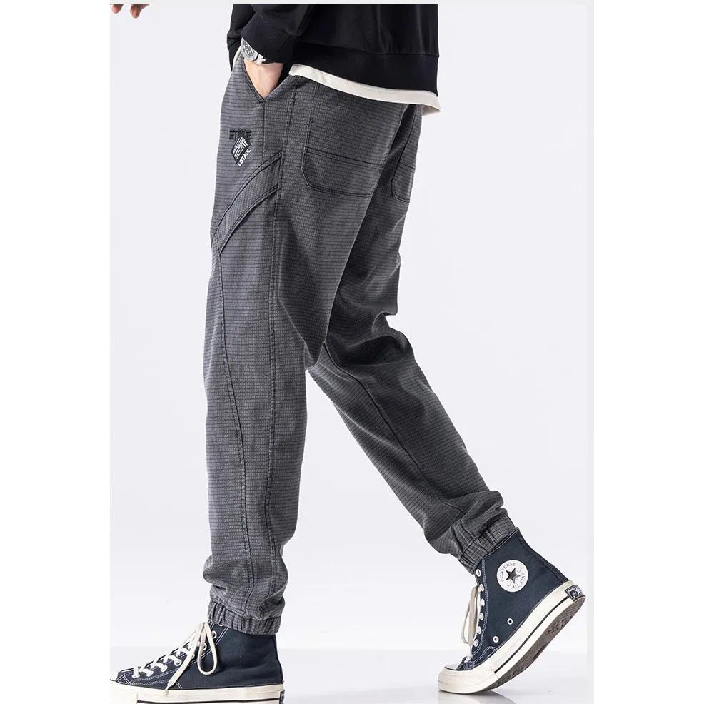 Casual Slant Pocket Tapered Pants