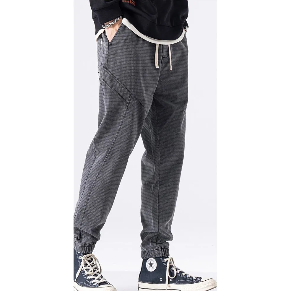 Casual Slant Pocket Tapered Pants