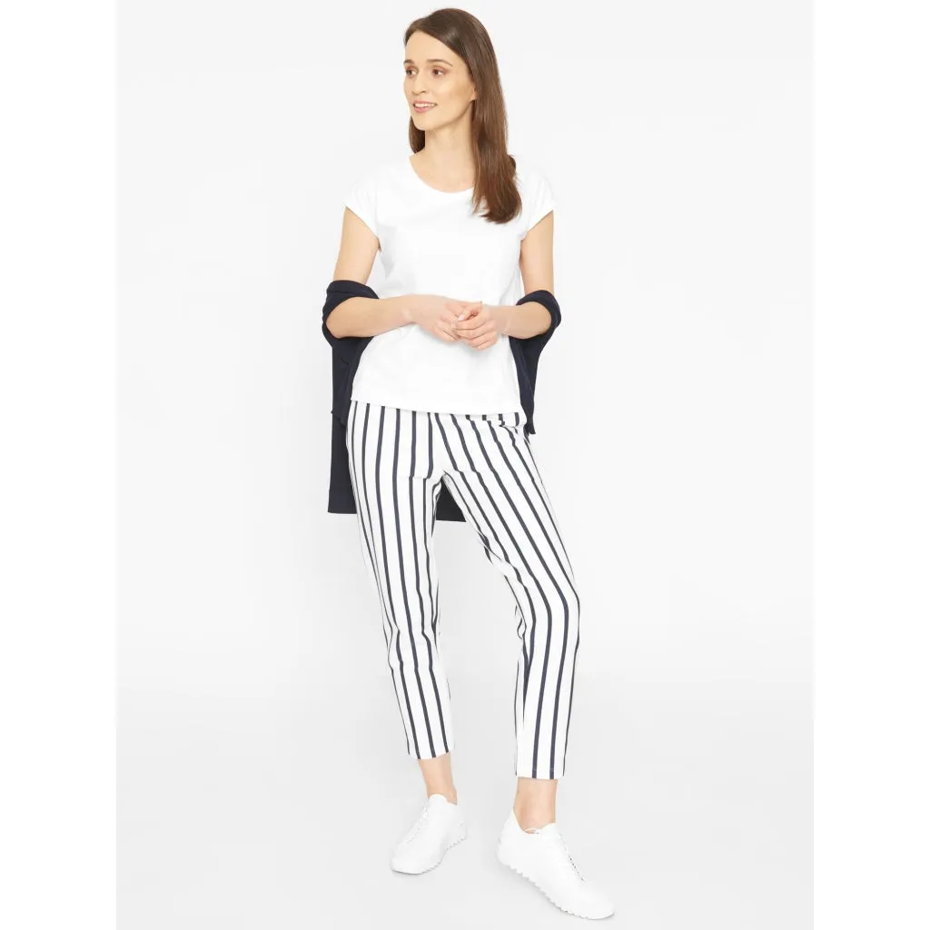 Celene Pants - Off White Stripe