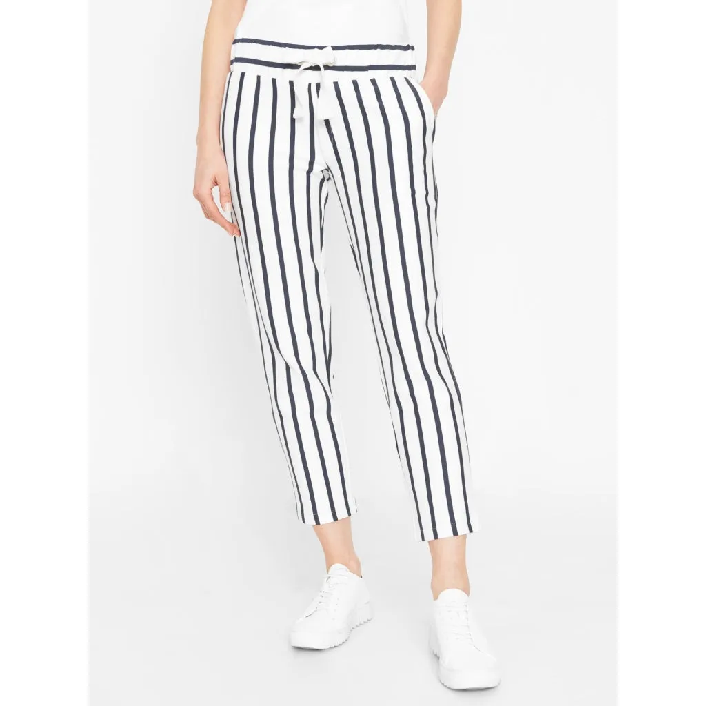 Celene Pants - Off White Stripe