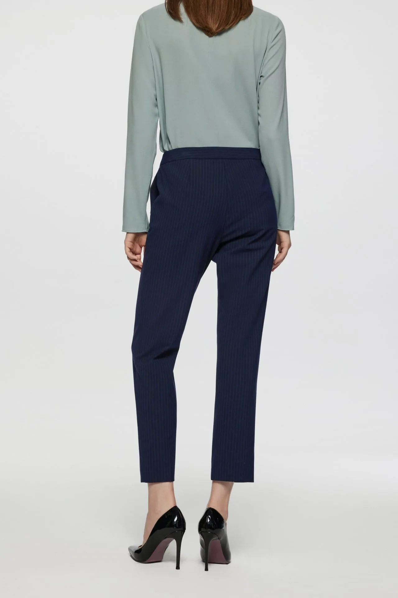 Celeste Soft Touch Classic Stripe Suit Pants