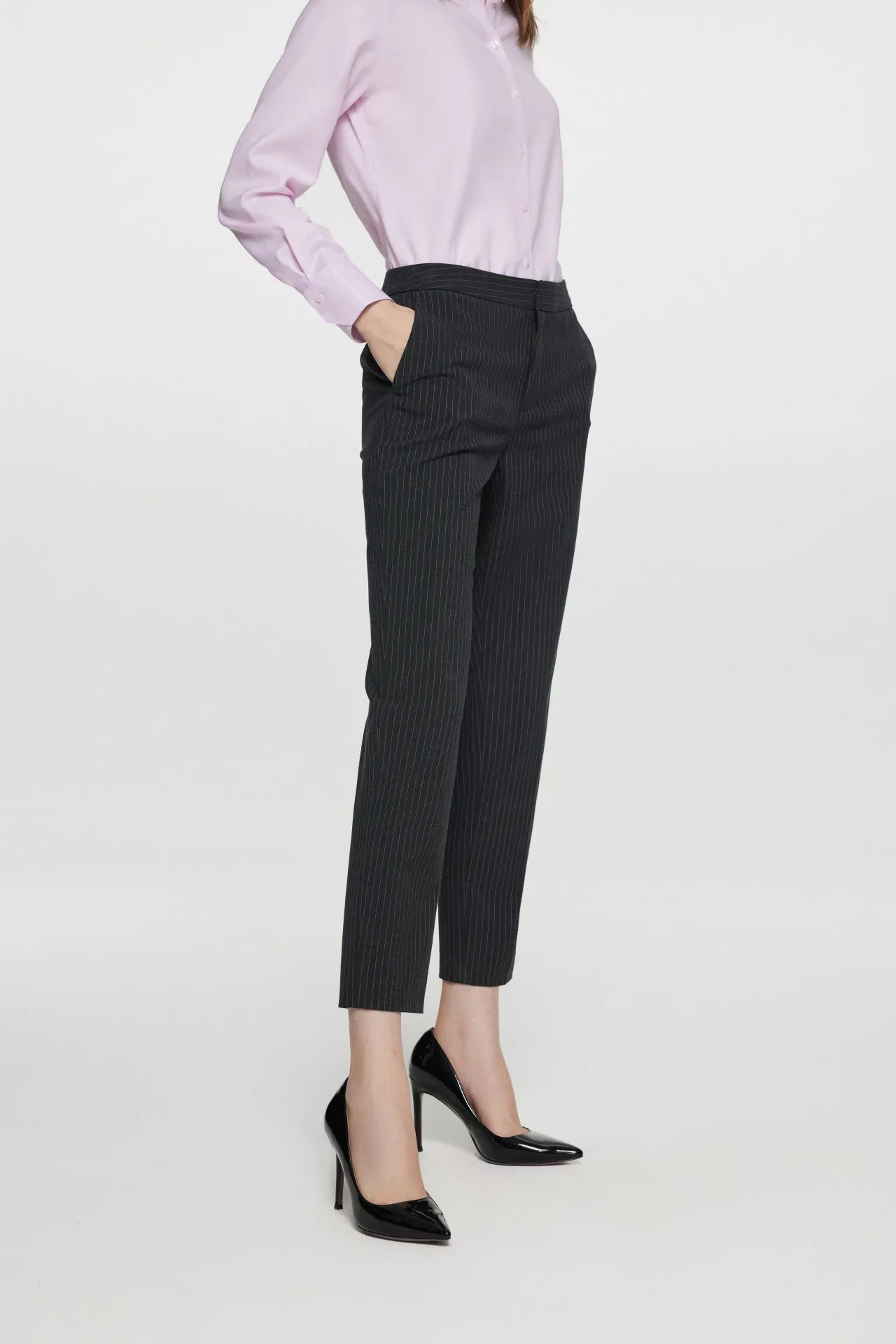 Celeste Soft Touch Classic Stripe Suit Pants