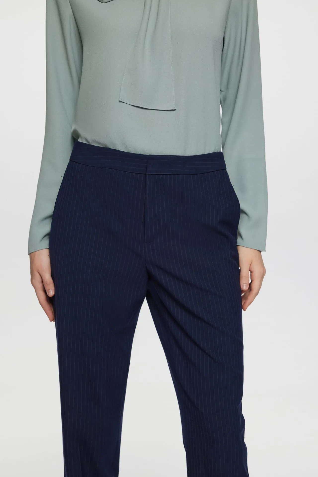 Celeste Soft Touch Classic Stripe Suit Pants