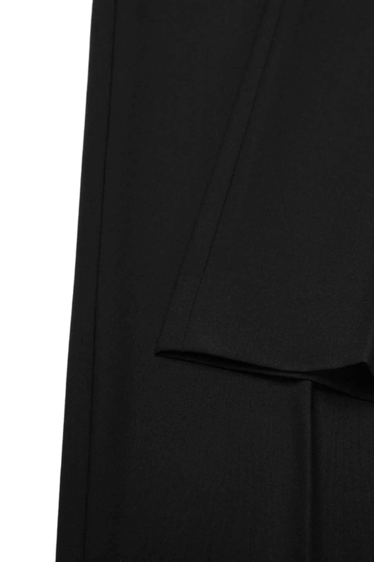 Cool and Soft Touch Multi-Way Stretch Smart Fit Plain Suit Pants with Elastic Waist Band