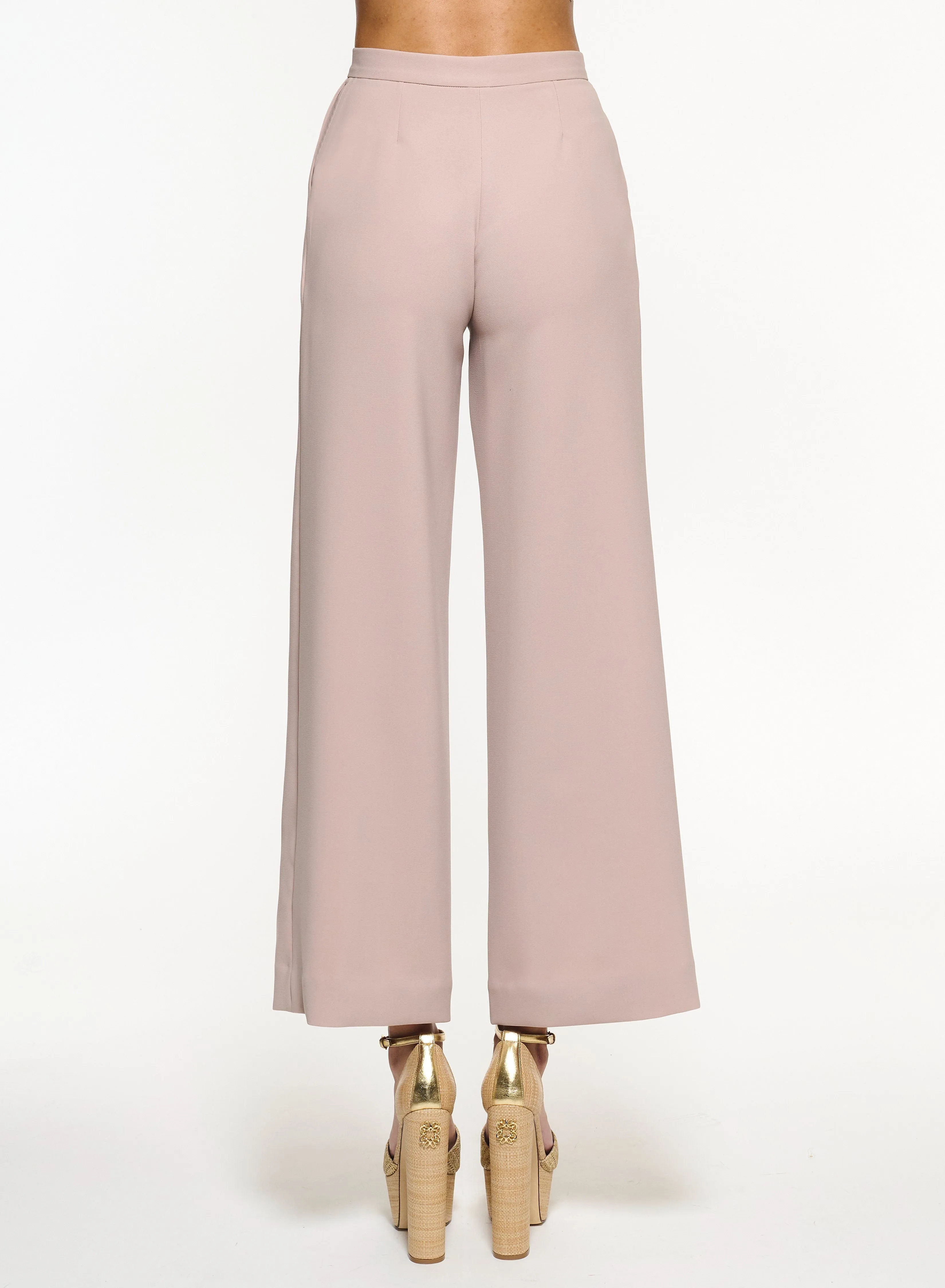 Cropped Cady Pants