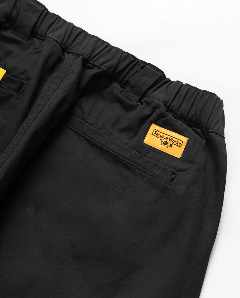 Dense Twill Waiter Pant BLACK