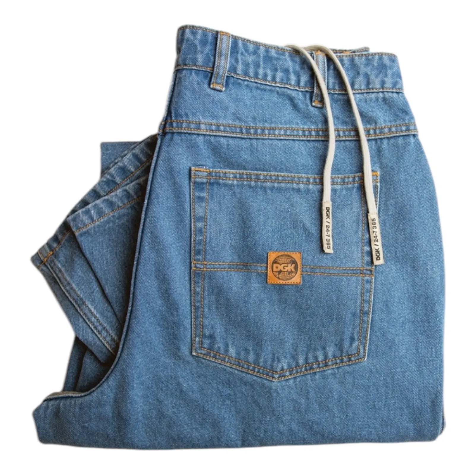 DGK MUNI DENIM JEAN INDIGO WASHED