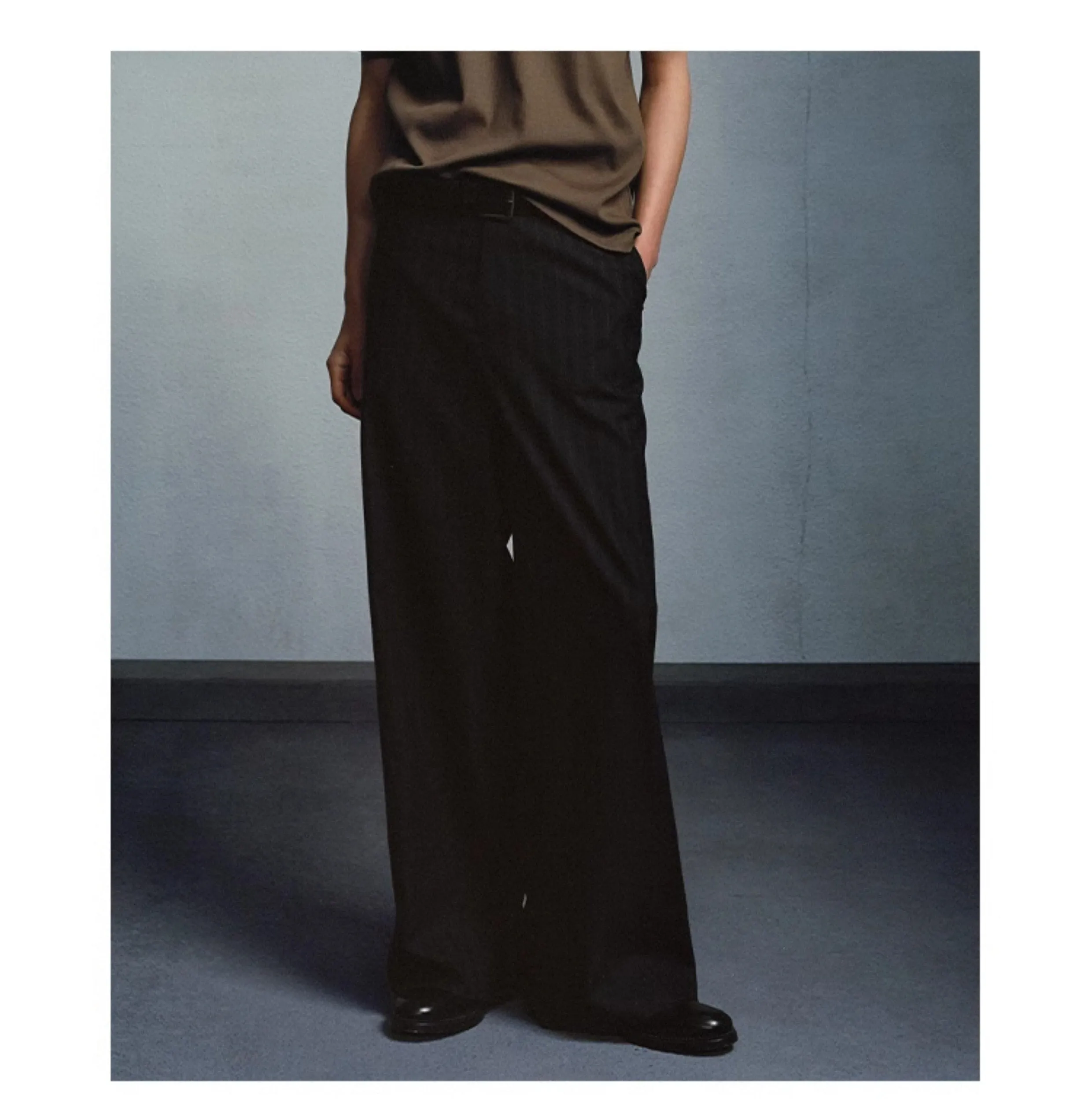 Draped Casual Pants