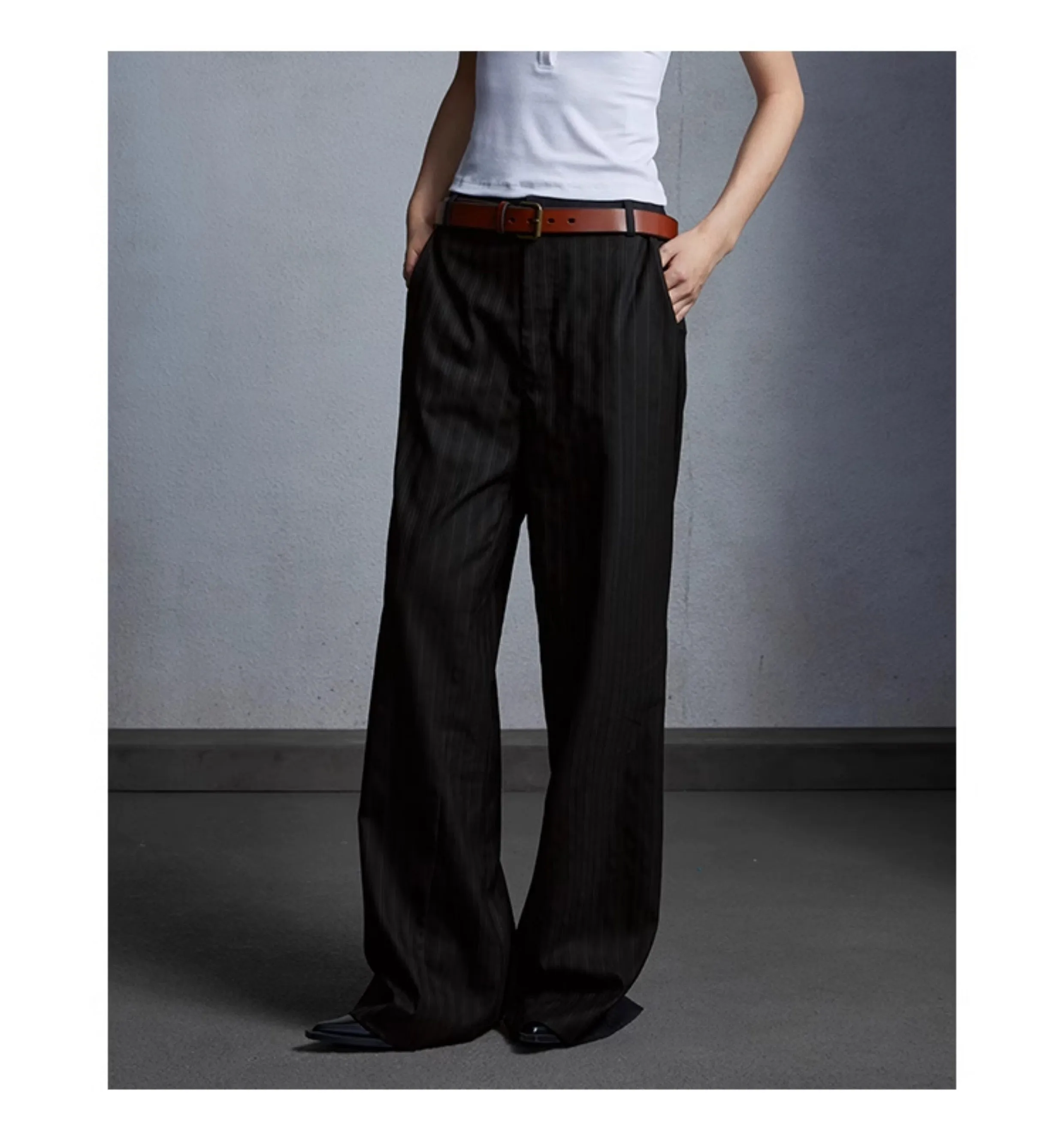 Draped Casual Pants