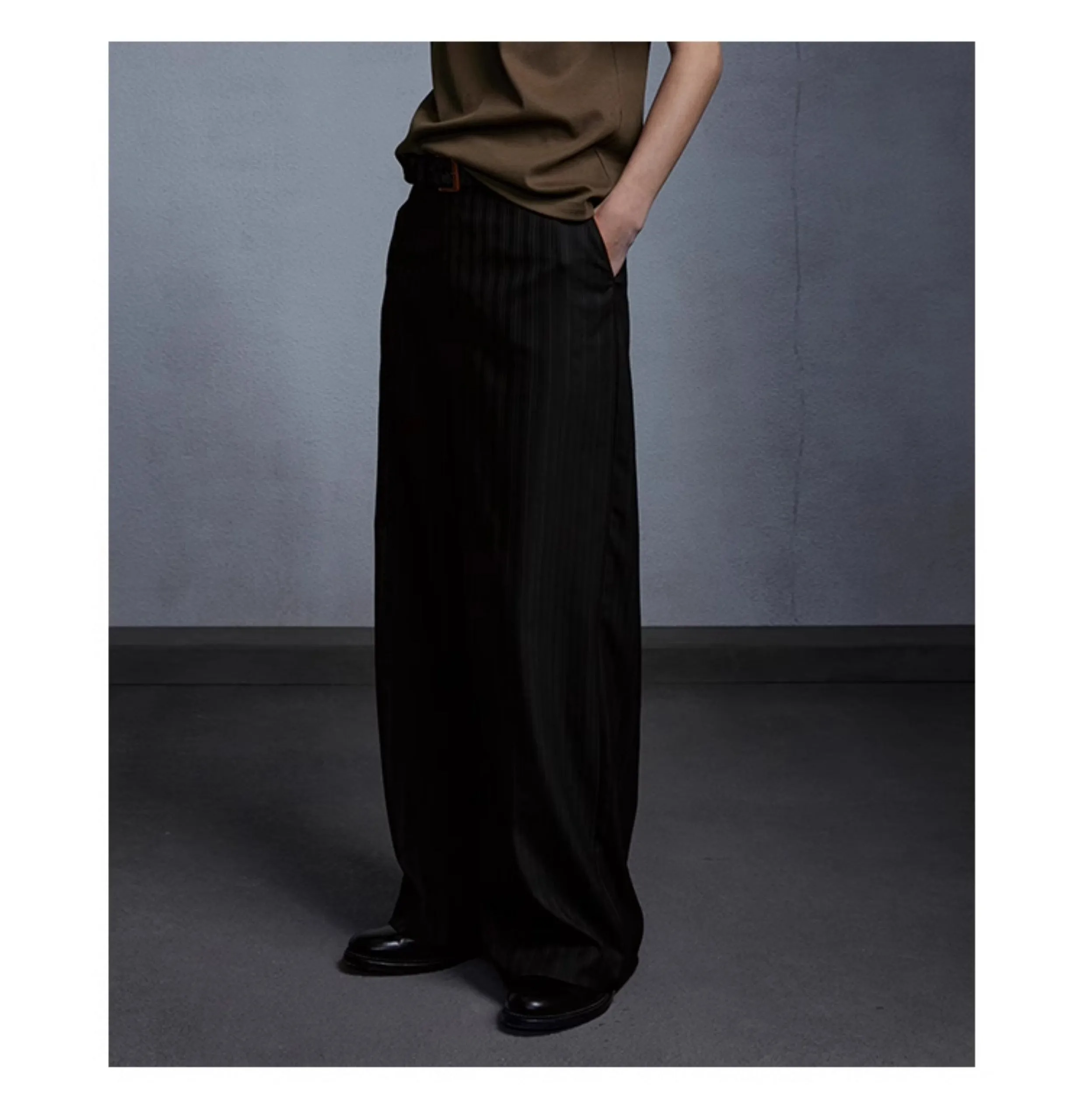 Draped Casual Pants