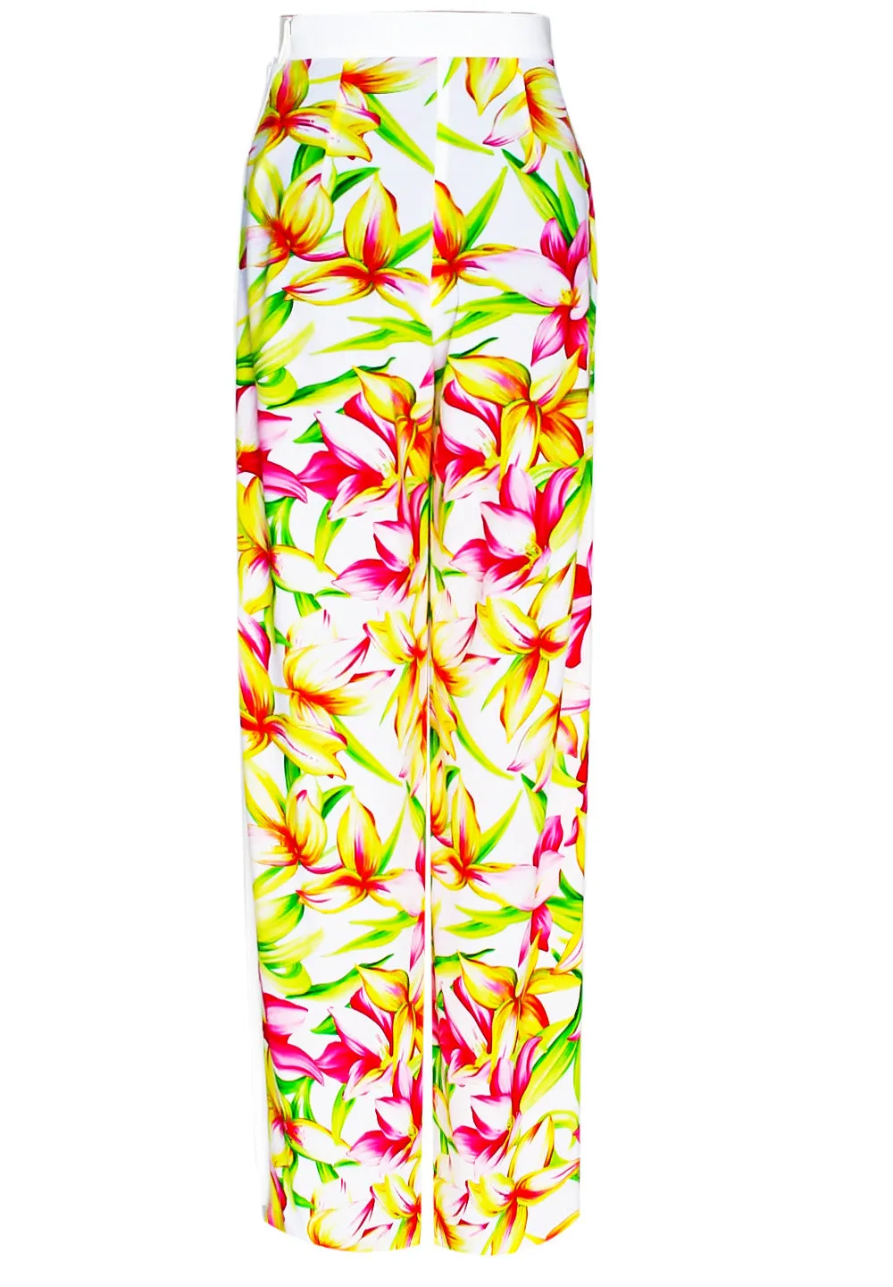 Euphoria - Floral Love Pants (Off-White)