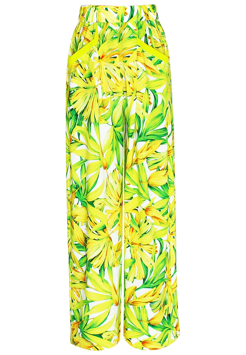 Euphoria - Secret Garden Pants (Neon Yellow)