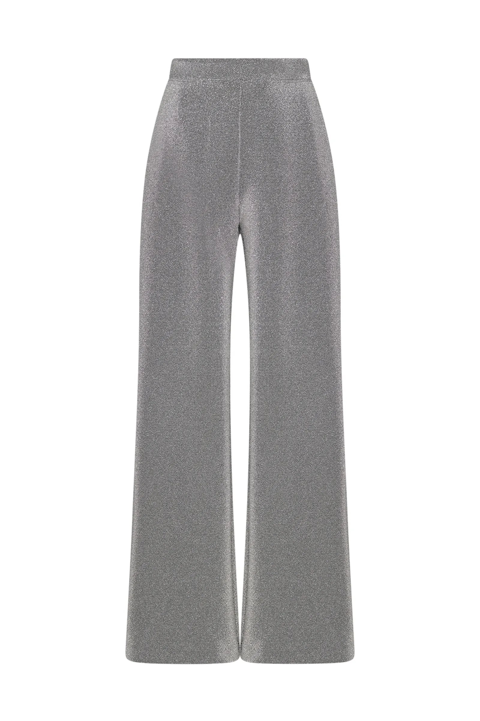 FITTED STRAIGHT PULL-ON PANT - LUREX