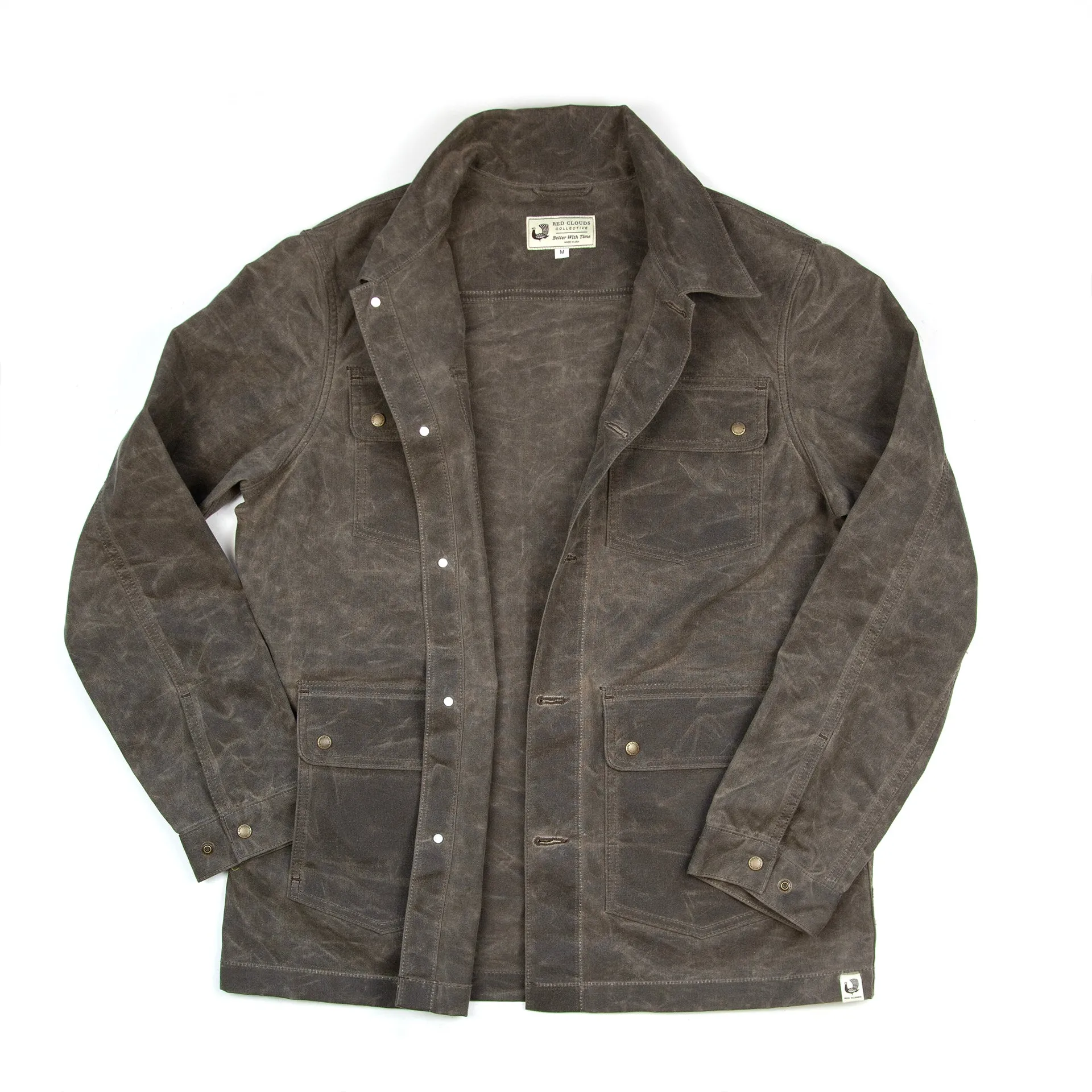 Great Northern Waxed Canvas Chore Coat - Havana