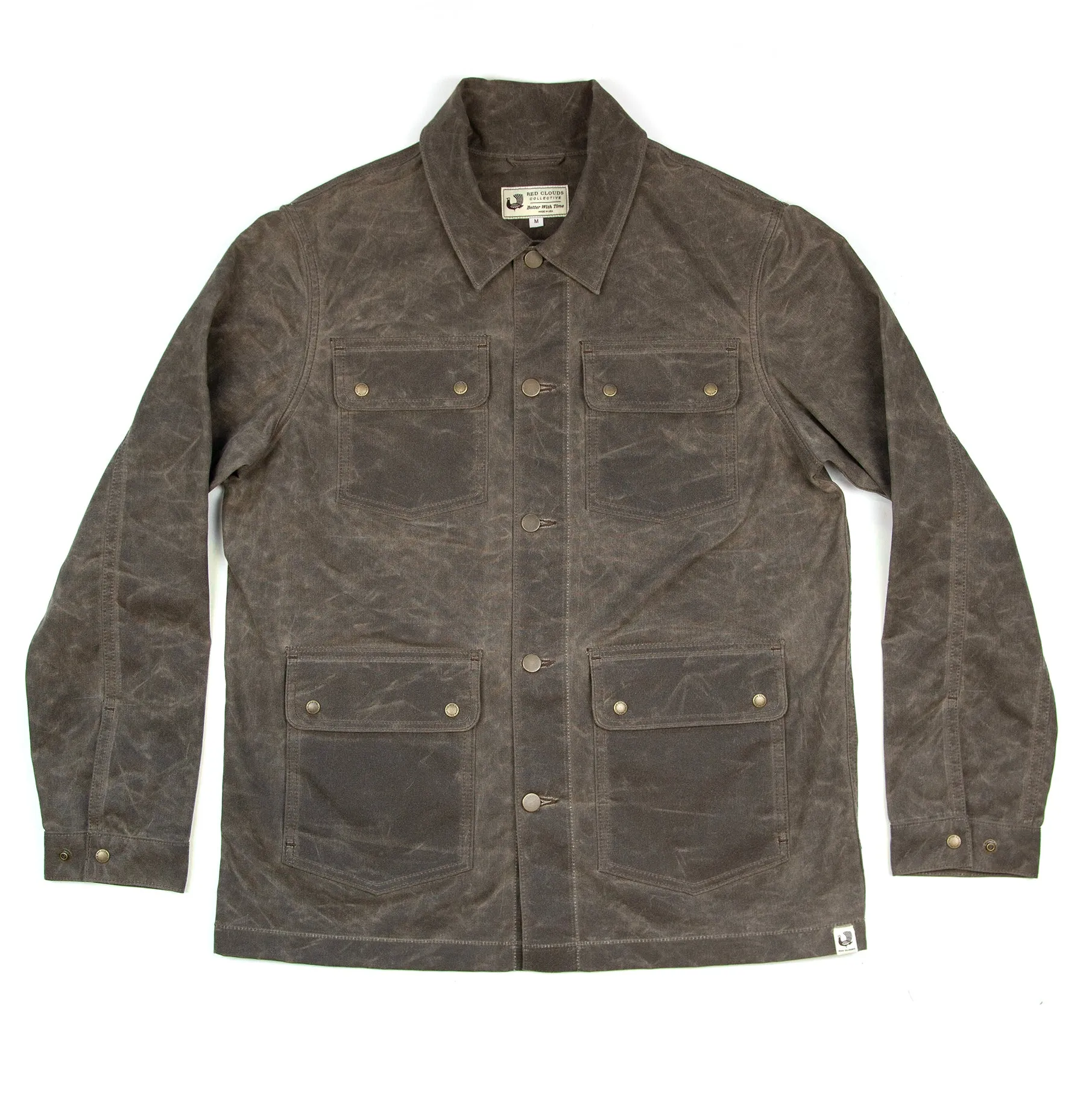 Great Northern Waxed Canvas Chore Coat - Havana