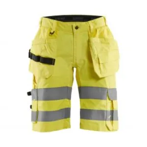 Highvis&#x20;Shorts&#x20;With&#x20;Stretch&#x20;1586&#x20;High&#x20;Vis&#x20;Geel&#x20;-&#x20;Bl&#xE5;kl&#xE4;der