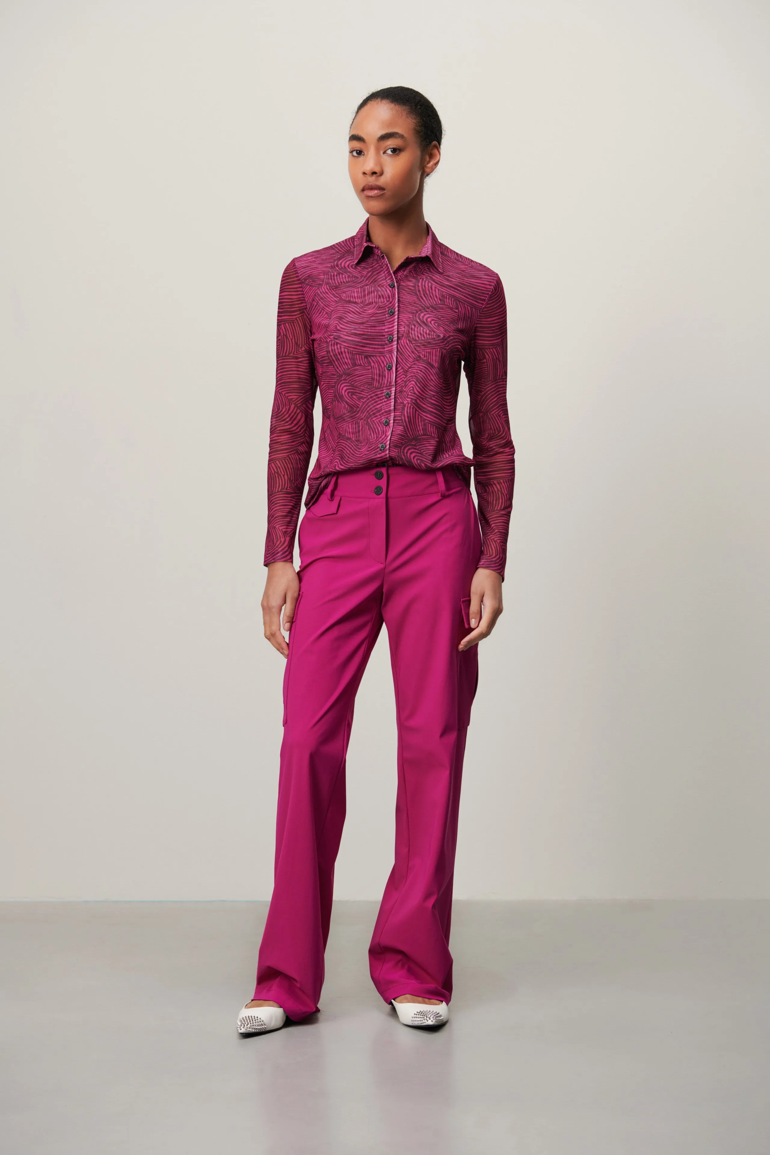 Leo Pants Technical Jersey | Fuxia