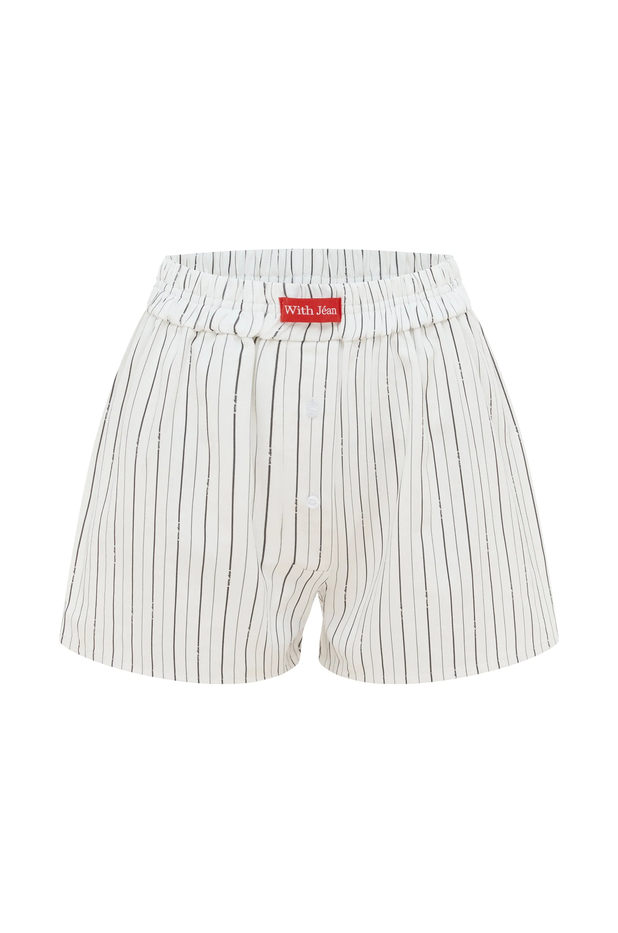 Lucky Boxer Briefs | White Pinstripe