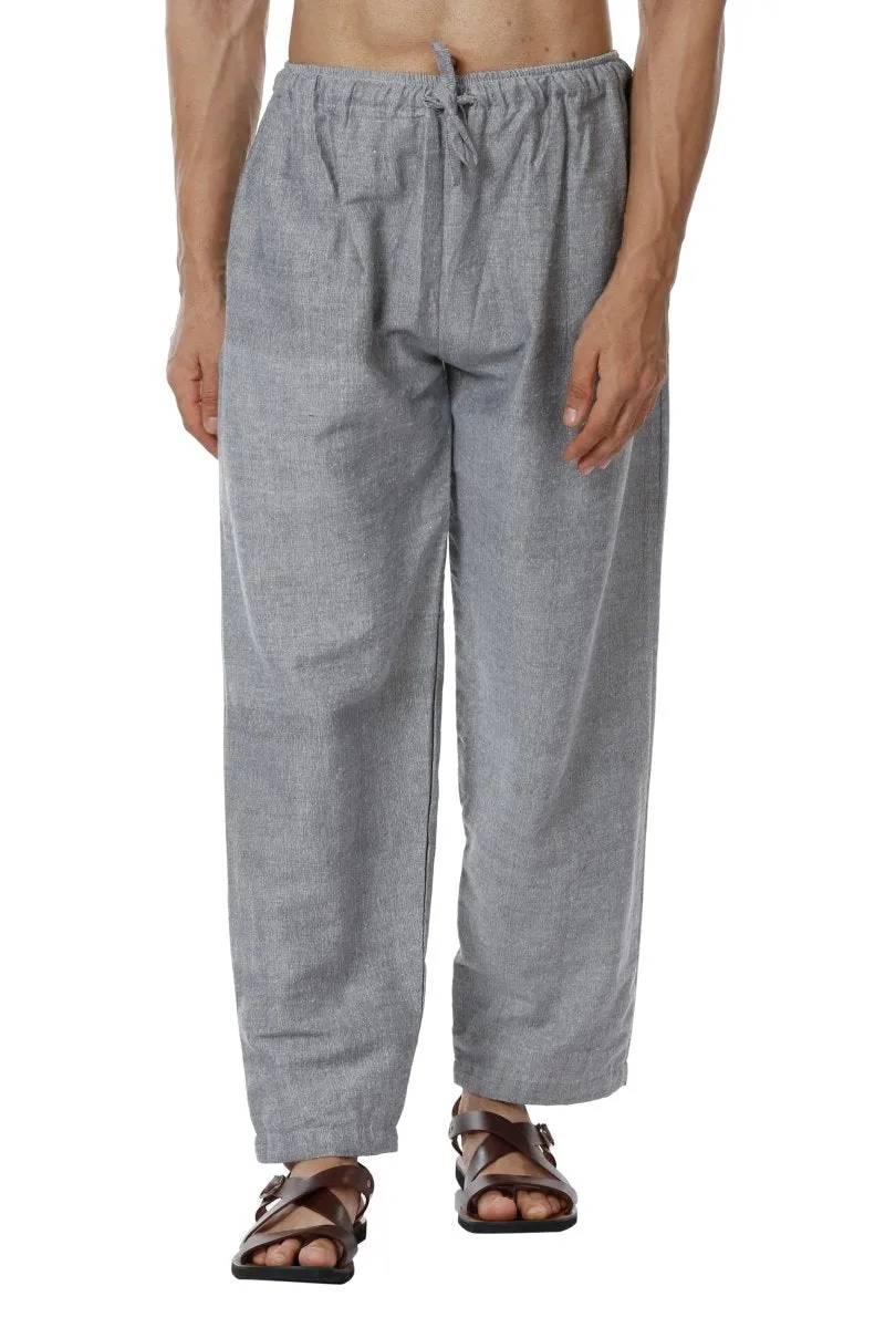 Men's Pyjama Pack of 2 | Blue and Grey | Fits Waist Sizes 28" to 36"