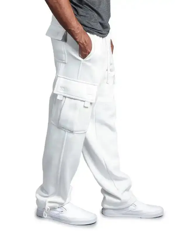 Men’s retro casual leggings trousers, men’s overalls