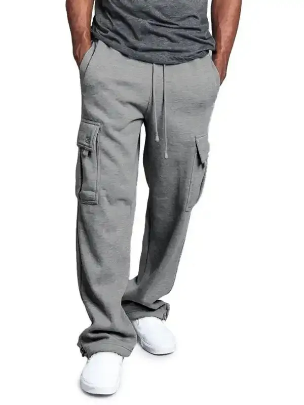 Men’s retro casual leggings trousers, men’s overalls