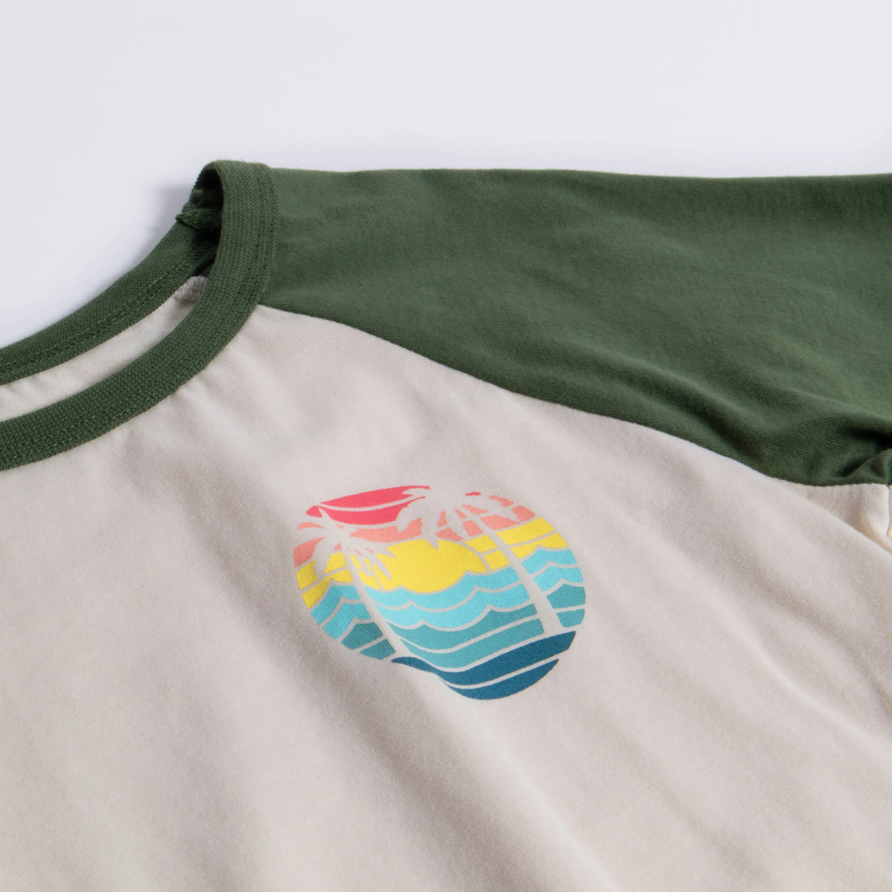 Palm Baseball Tee