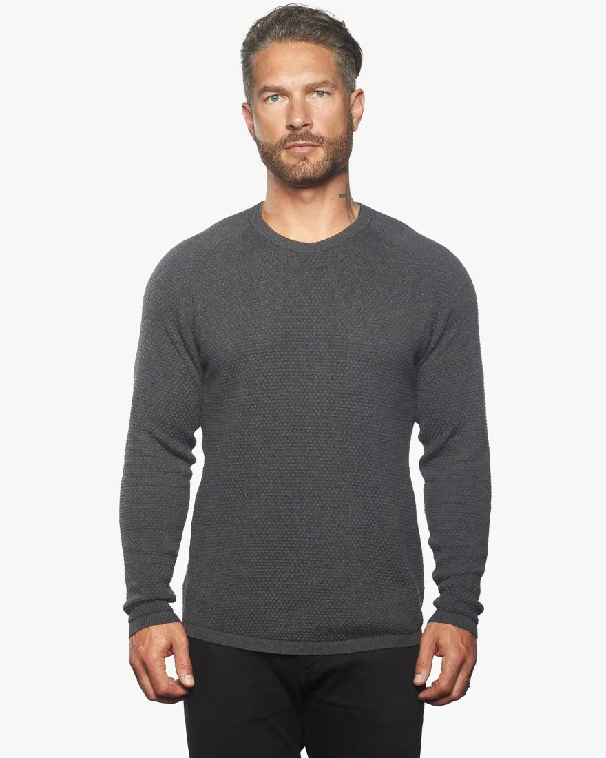 Ripley Crew Neck Cotton & Cashmere Sweater SLIM