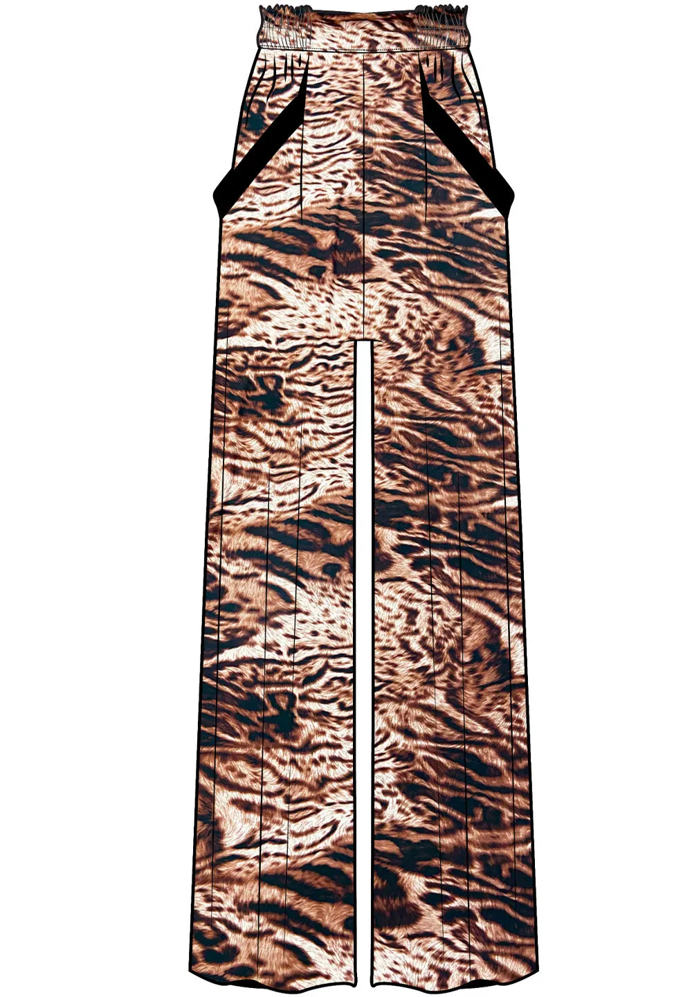 Safari - African Cat Pants (Black)