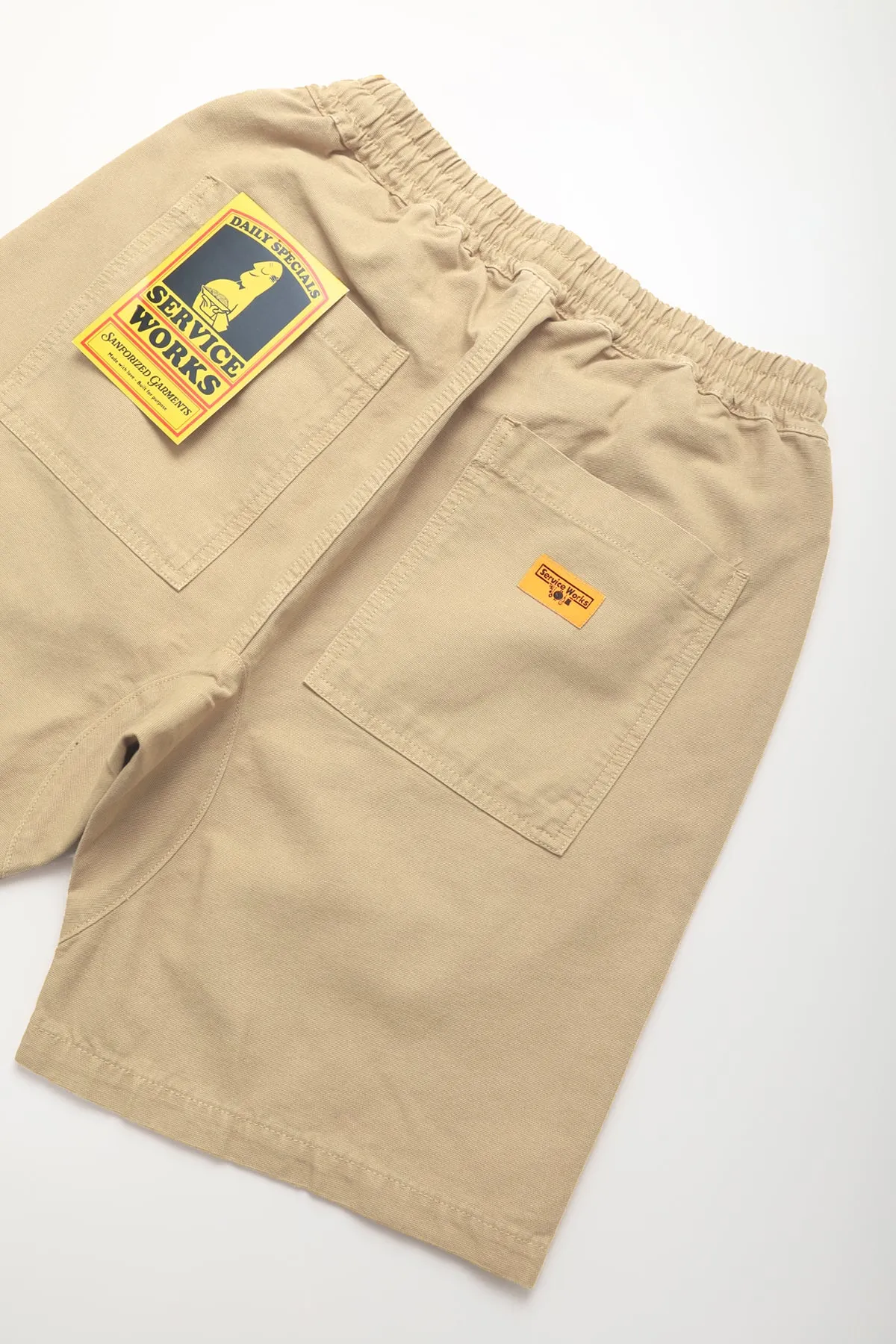 Service Works - Classic Chef Shorts - Khaki