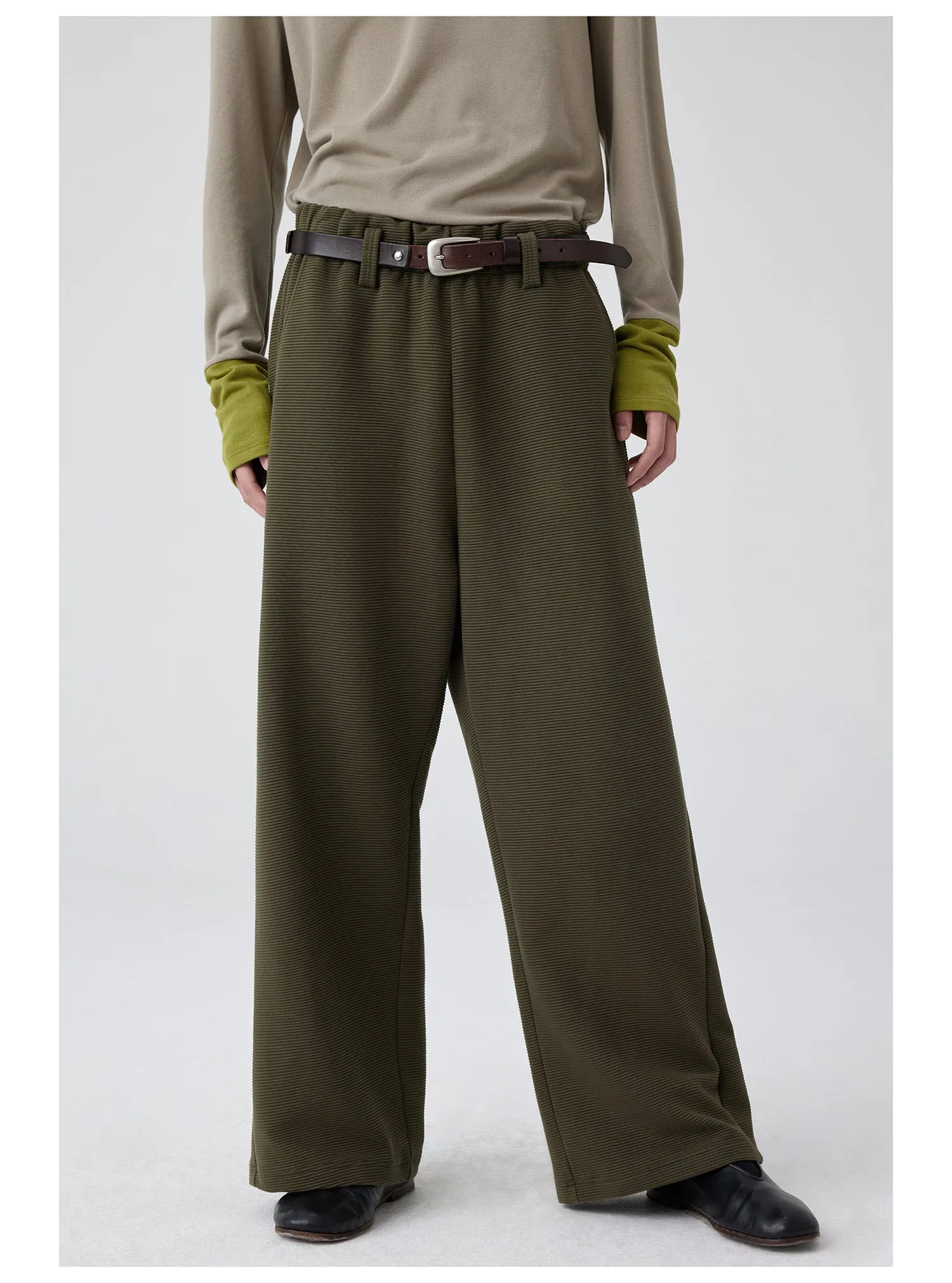 Shirring Casual Pants