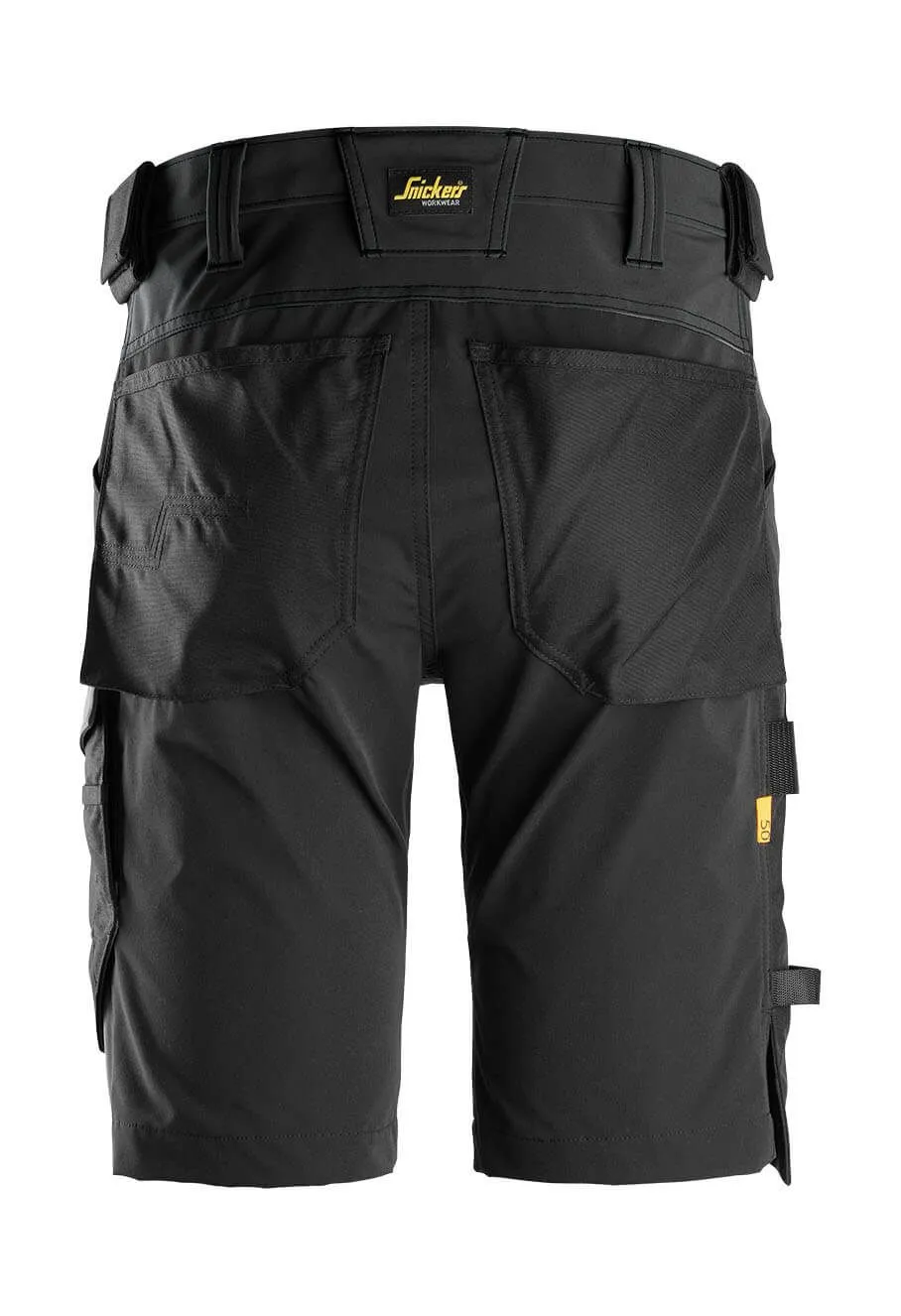 Snickers&#x20;Work&#x20;Shorts&#x20;4-Way&#x20;Stretch&#x20;6173&#x20;-&#x20;Black