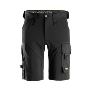 Snickers&#x20;Work&#x20;Shorts&#x20;4-Way&#x20;Stretch&#x20;6173&#x20;-&#x20;Black