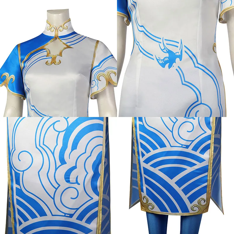 Street Fighter 6 Chun Li Cosplay Costume