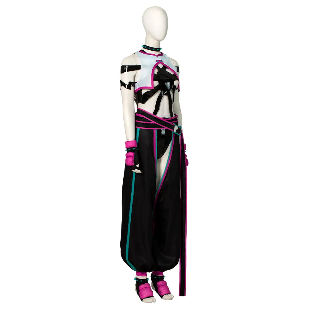 Street Fighter 6 Juri Han B Edition Cosplay Costume