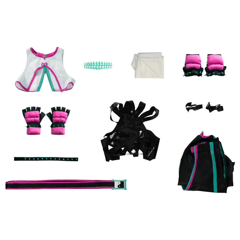 Street Fighter 6 Juri Han B Edition Cosplay Costume