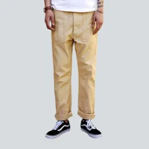 Street military men's jeans pants