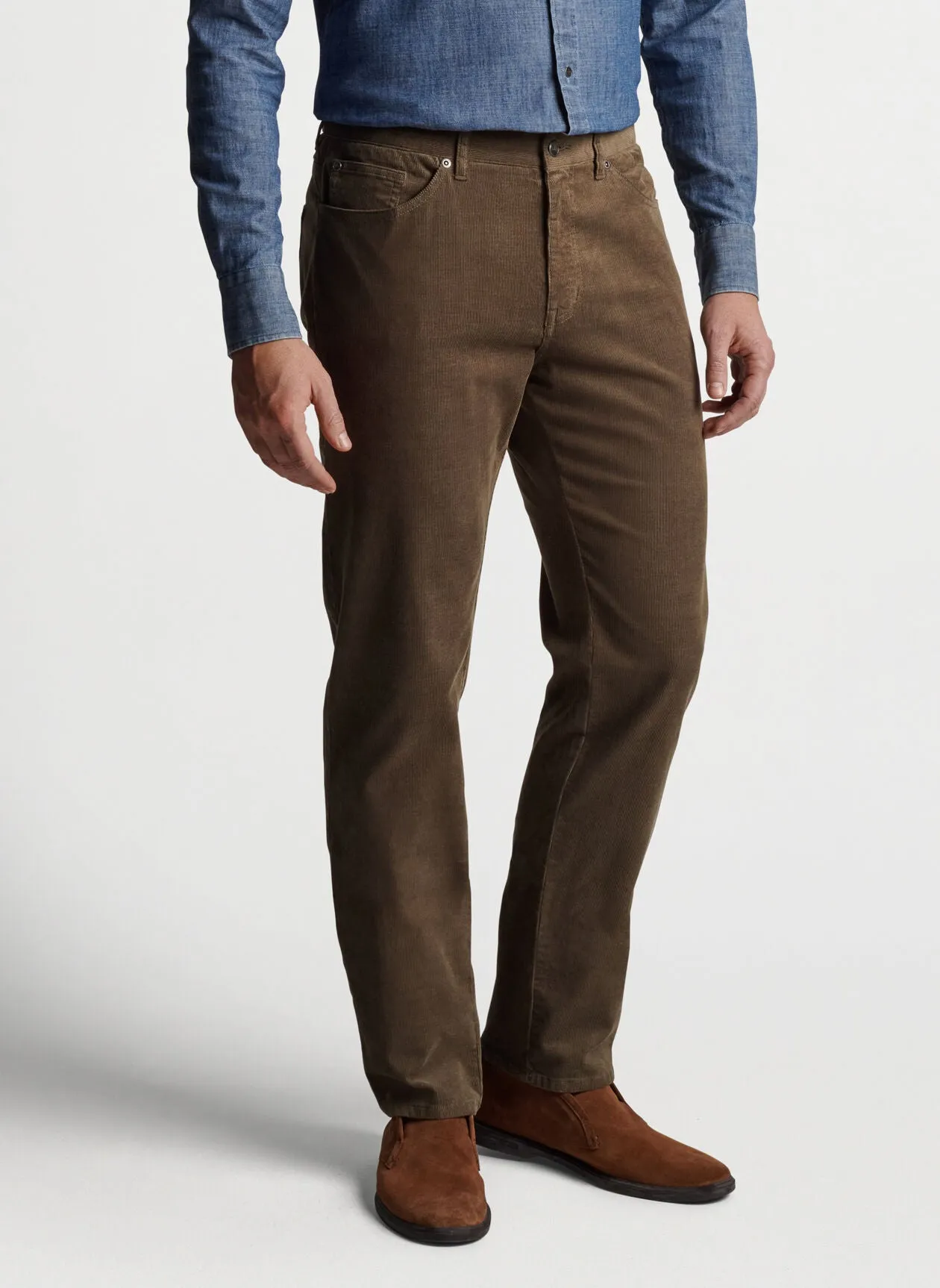 Superior Soft Corduroy Five-Pocket Pant