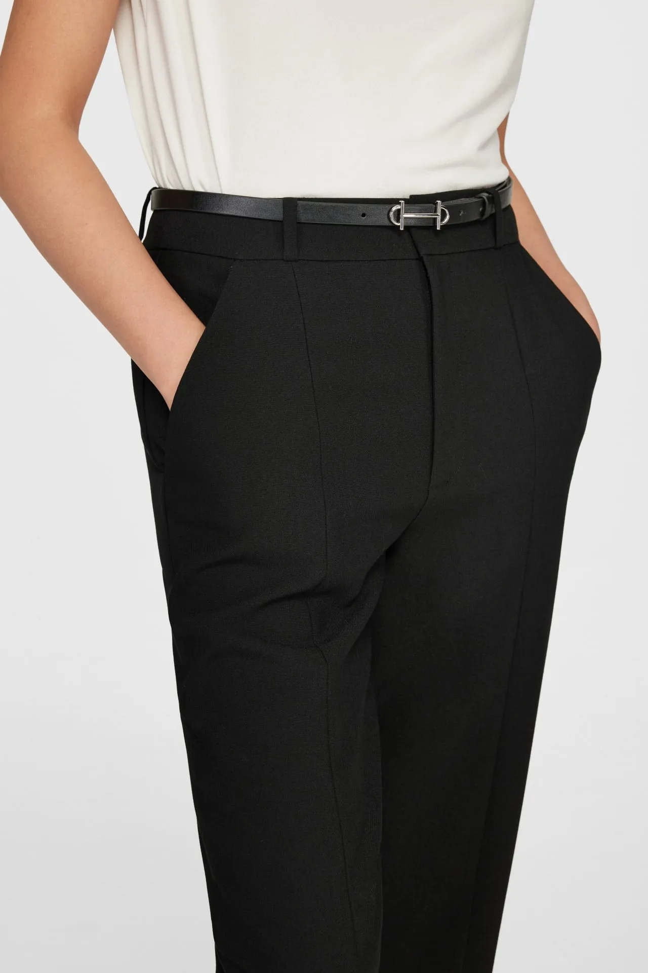 Tara Soft Touch Stretchable Tapered Fit Pants