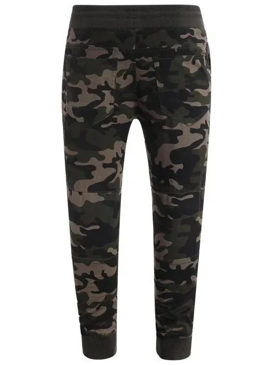 Trendy Camo Jogger Pants