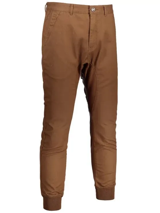 Trendy Men Casual Zip Fly Jogger Pants