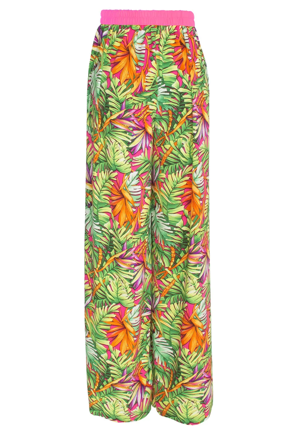 Tropics - Jungle Paradise Pants (Neon Pink)